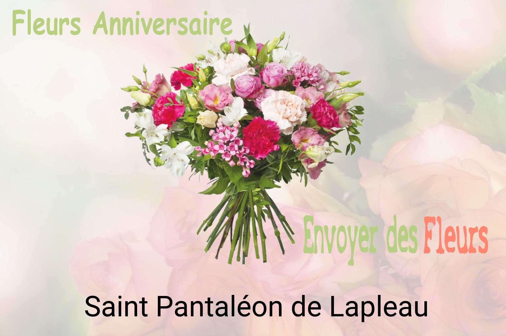 Bouquet de fleurs d’anniversaire livré à Saint-Pantaléon-de-Lapleau