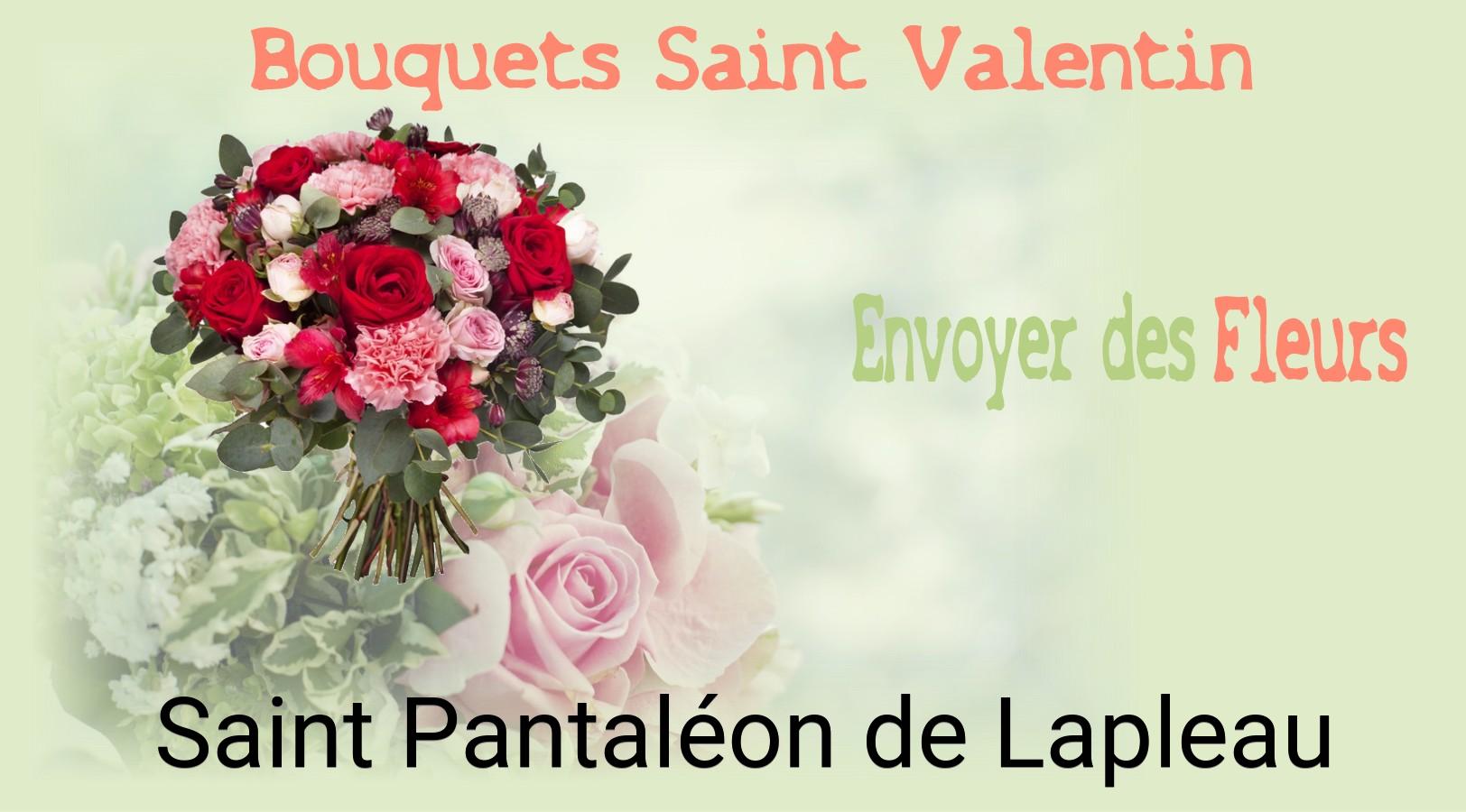 Roses de Saint-Valentin livrées à Saint-Pantaléon-de-Lapleau